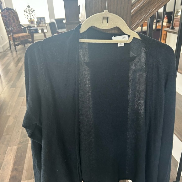J. Jill Sweaters - J. Jill navy blue  Cardigan Sweater Lightweight Knit size 1x (navy blue not gray